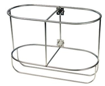 NIRO Fenderkorbe, gerades Modell für 2 Fender, (Majoni