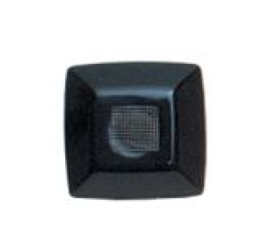 Druckknopf 4-Eckig, schwarz