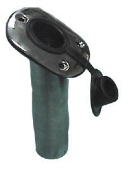 Niro-Angelrutenhalter, Ø40 mm