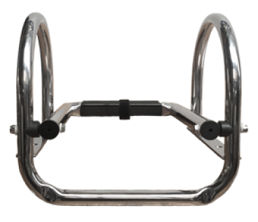 Niro Teleskop-Badeleiter „Prince“ – 2+1 Stufen - Zusatzbild 2