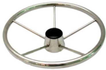 6-Speichen Steuerrad Model NIRO Luxe mit Fingeriffeln,