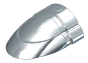 NIRO Eindstuk für Sphaera 35 mit PVC Basis (BundC)