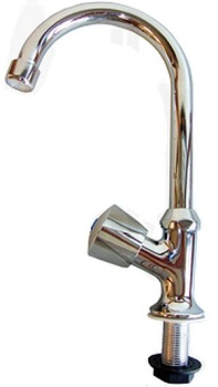 Verchromter Wasserhahn