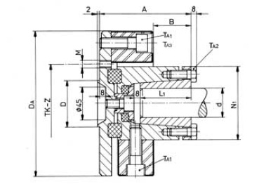 Centaflex Kupplung, AM-30 1.0, max. 625Nm (Freizeit), D - Zusatzbild 2