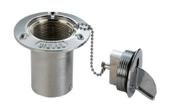 allpa Sverchromtes Messinge Deckeinfüllstütze Diesel