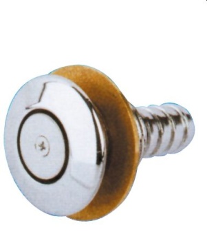 Entlüftungsnippel Verchr. Ø16mm Gerade