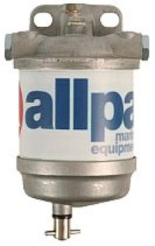 Dieselfilter mit Wasserseparator und Aluminiumbehälter
