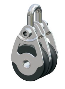 Antal Niro 316 Mini Blöcke Serie 34x6, Kugelgelagert, Double Blöcke