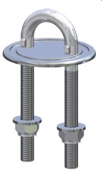 Antal NIRO U-Bolt für Blöcke Serie OPF-70