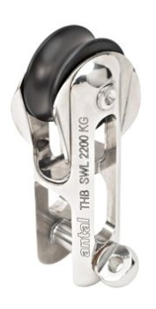Antal NIRO Nitronic 50 Twin Halyard Blöcke, Leine Ø8-10
