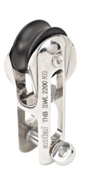Antal NIRO Nitronic 50 Twin Halyard Blöcke, Leine Ø10-1