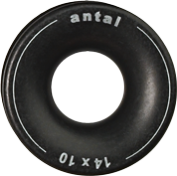 Antal Aluminium Low Friction Ringe, D1=14mm, D2=35mm, Ø