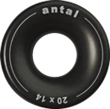 Antal Aluminium Low Friction Ringe, D1=20mm, D2=50mm, Ø
