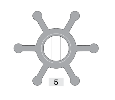 Johnson Pump Impeller 808B-1