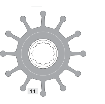 Johnson Pump Impeller 812B-1