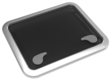 Goïot Aluminium Luken Modell Opal 54, Satin, Abm. 561x446mm