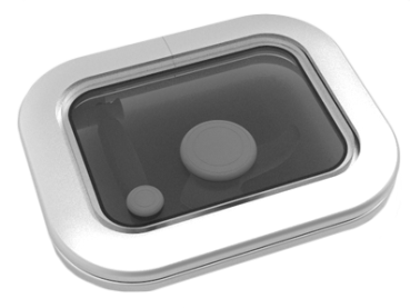 Goïot Aluminium Luken Modell Opal 03, Satin, Abm. 285x2