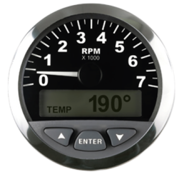 allpa Matrix / NMEA2000 Drehzahlmesser mit LCD, 7000 Um