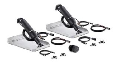 Seastar Satz, 2.25" Schlag 11.5" Adaptive Aktuator Und Controller, 12"X9" Eckmontageplatten