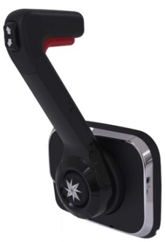 SeaStar Xtreme Schaltkasten seitenmontage, schwarz mit