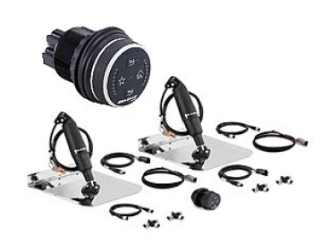Seastar Satz, 2.25" Schlag 10" Optimus Adaptive Aktuator Und Controller, 12"X9" Eckmontageplatten