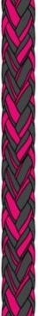 Magic Edge 4mm schwarz-pink per m
