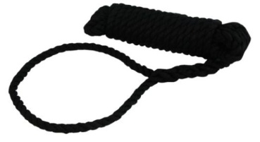 Festmacher PP 10mm 10m schwarz