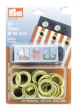 Rundkauschen Ø 14mm, Messing