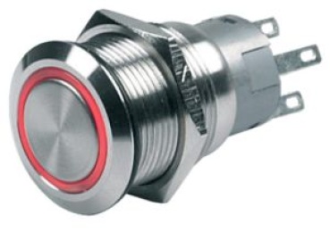 BEP Schalter An/Aus 24V rot