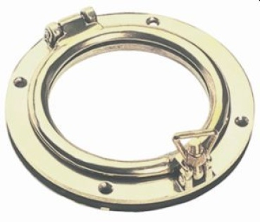 Bullauge Messing poliert 100mm