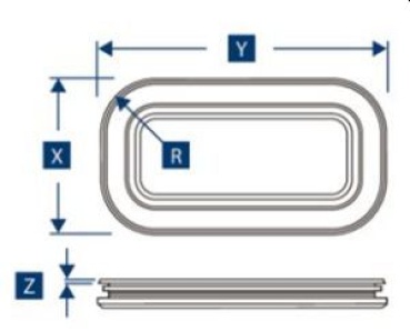 Lewmar® Bullaugen Portlight aus Edelstahl - elliptisch, zum Öffnen (8) - Zusatzbild 1