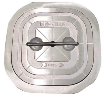 Dichtungen Quadratisch für Luken von Freeman, Stahl 622x622mm