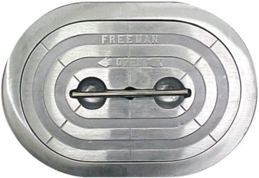 Dichtungen Oval für Luken von Freeman, Stahl 386x615mm