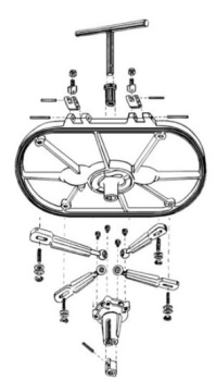 Dichtungen und Zubehör für Luken von Freeman, 18" Standard