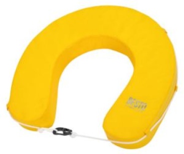Besto Hufeisenrettungsring Wipe-Clean, Gelb