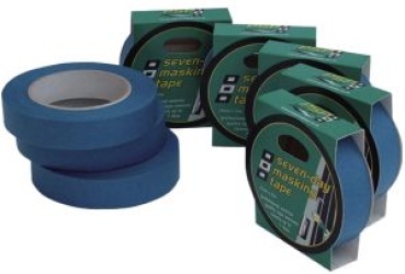 7DAY MASKING TAPE BLUE 25MMX25M
