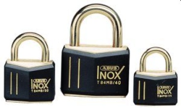 Abus-Vorhängeschlösser mit 3 gleichen Schlüsseln, 43/21?mm (Gehäuse/Bügelhöhe)