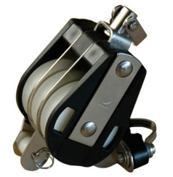 3-Scheibig mit Wirbel, HF und Klemme, 63mm