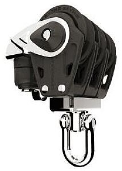 Lewmar® Synchro Control Dreifachblock 3-scheibig mit Klemme