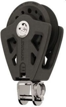 Lewmar® Synchro Einfachblöcke 1-scheibig mit Gabelkopf, 50mm