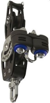 Lewmar® HTX Violinblock mit Hundsfott und Klemme