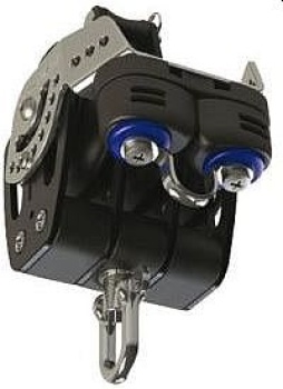 Lewmar® HTX Dreifachblock 3-scheibig mit HF und Klemme