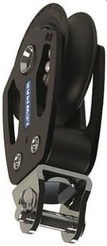 Lewmar® HTX Einfachblöcke 1-scheibig mit Gabelkopf