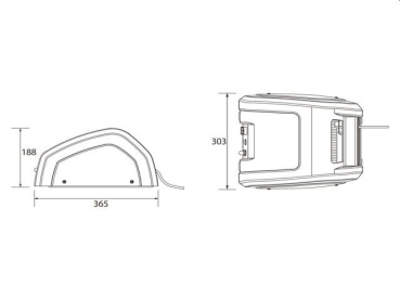 Lewmar Captive Reel Ankerwinde CRW 400