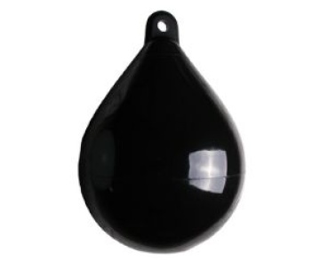 Kugelfender SCHWARZ 35CM
