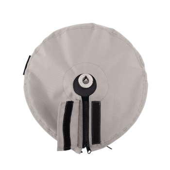 Steuerrad-Cover Premium 360mm grau - Zusatzbild 2