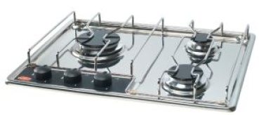 Eno Einbaukocher 3-flammig E.-Zdg 30mbarG1/4" Anschluss