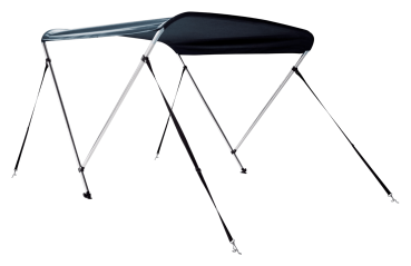 Bimini Top Deluxe 2-Arm 152x110-130x117cm navy-blau