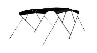 Bimini Top Deluxe 4-Arm 240x216-229x137cm schwarz