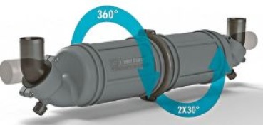 Vetus Kunststoff Wassersammler Ø50, NLPH50